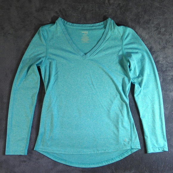 danskin now fitted long sleeve shirt